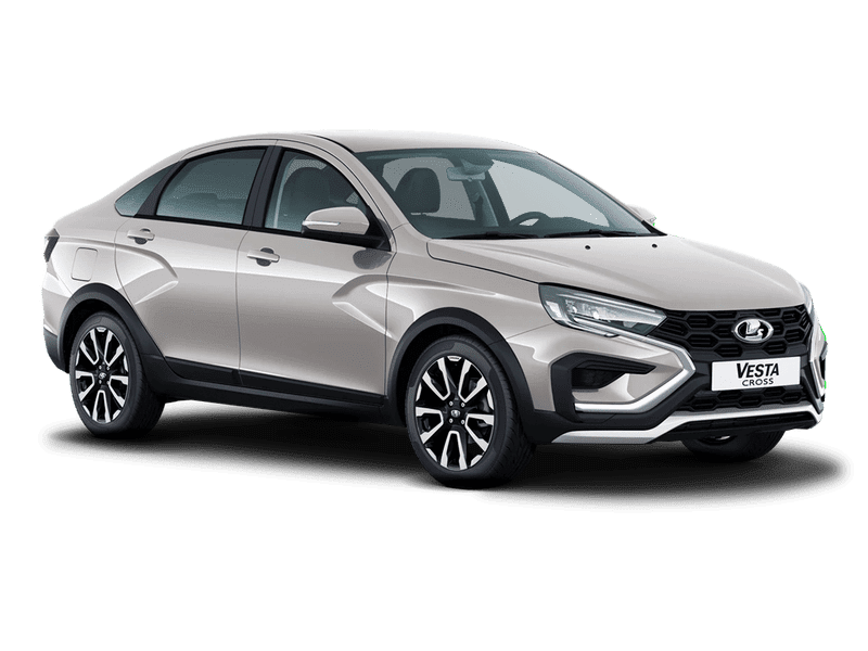 Купить Lada Vesta Cross в Краснодаре - Серебристый "Платина"